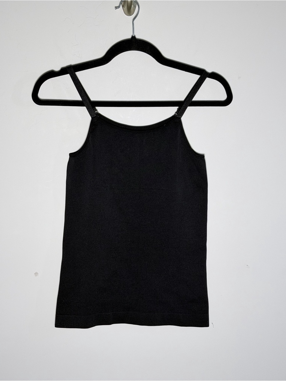 SHAPERMINT Essential Women’s All Day Scoop Neck Cami Shaping Sz XL Jet BLACK